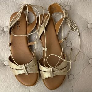 Style & Co. Metallic Sandals with Straps